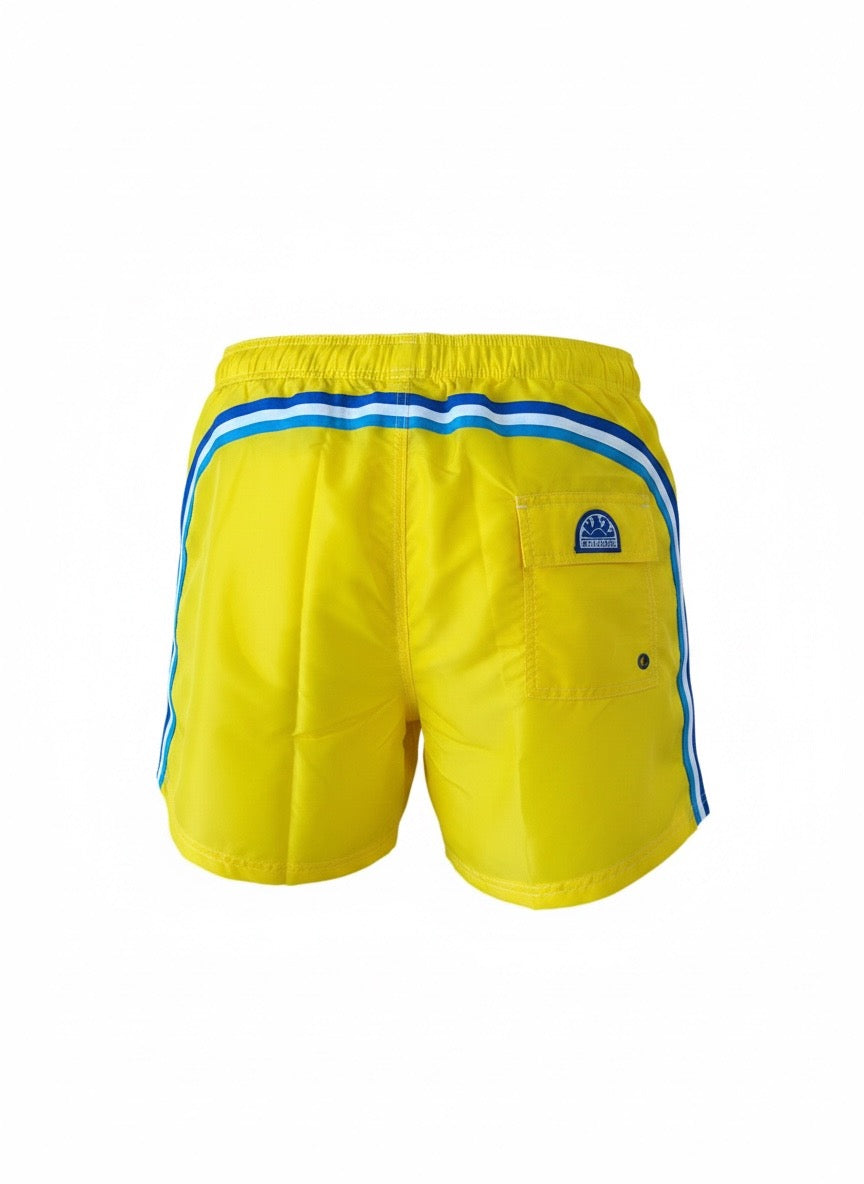 Sundek Boxer Mare Giallo con Bande XXL