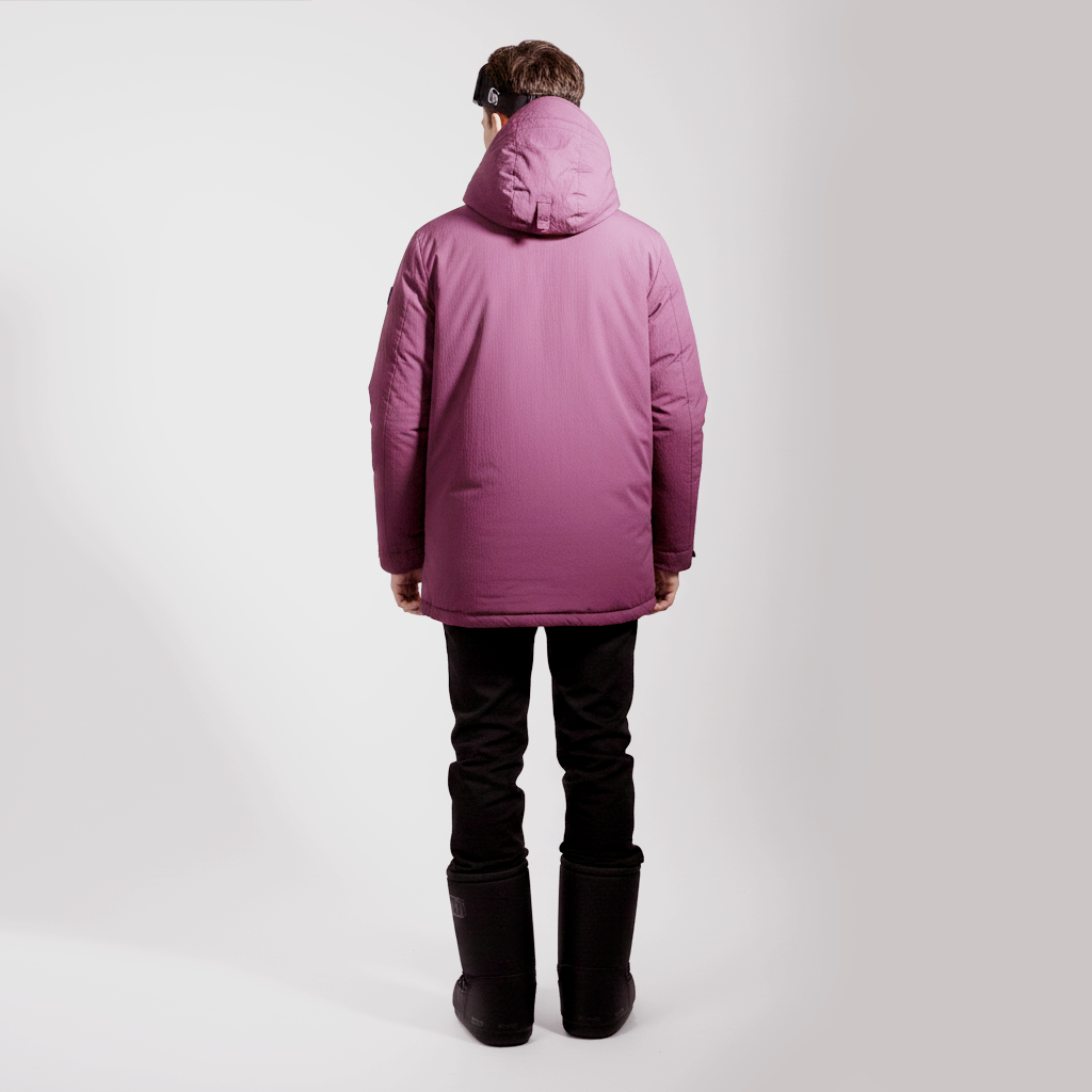 COLMAR Giacca lunga viola uomo