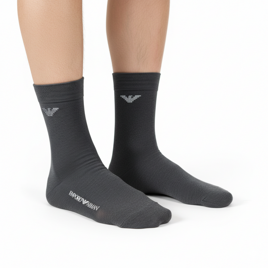 Calze Emporio Armani grigio con logo