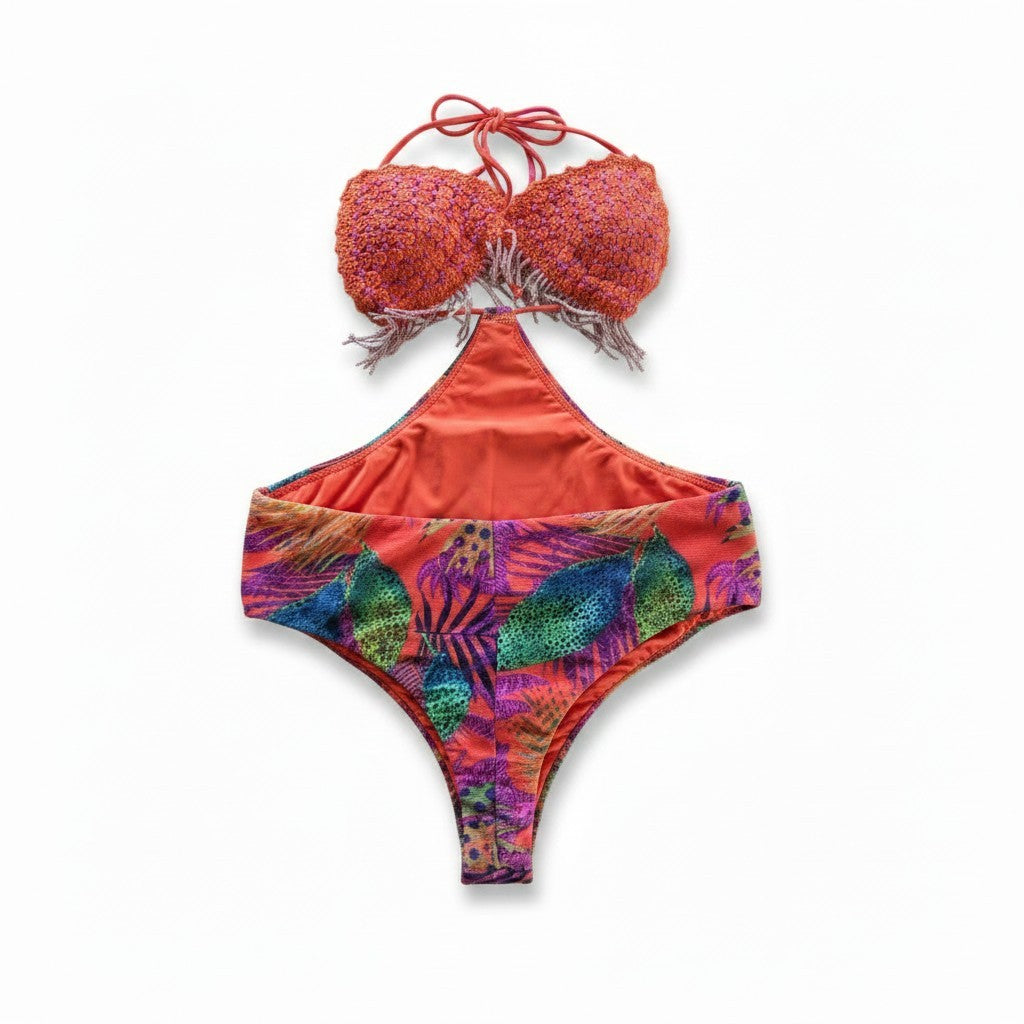 Mefui Bikini Arancio Taglia M
