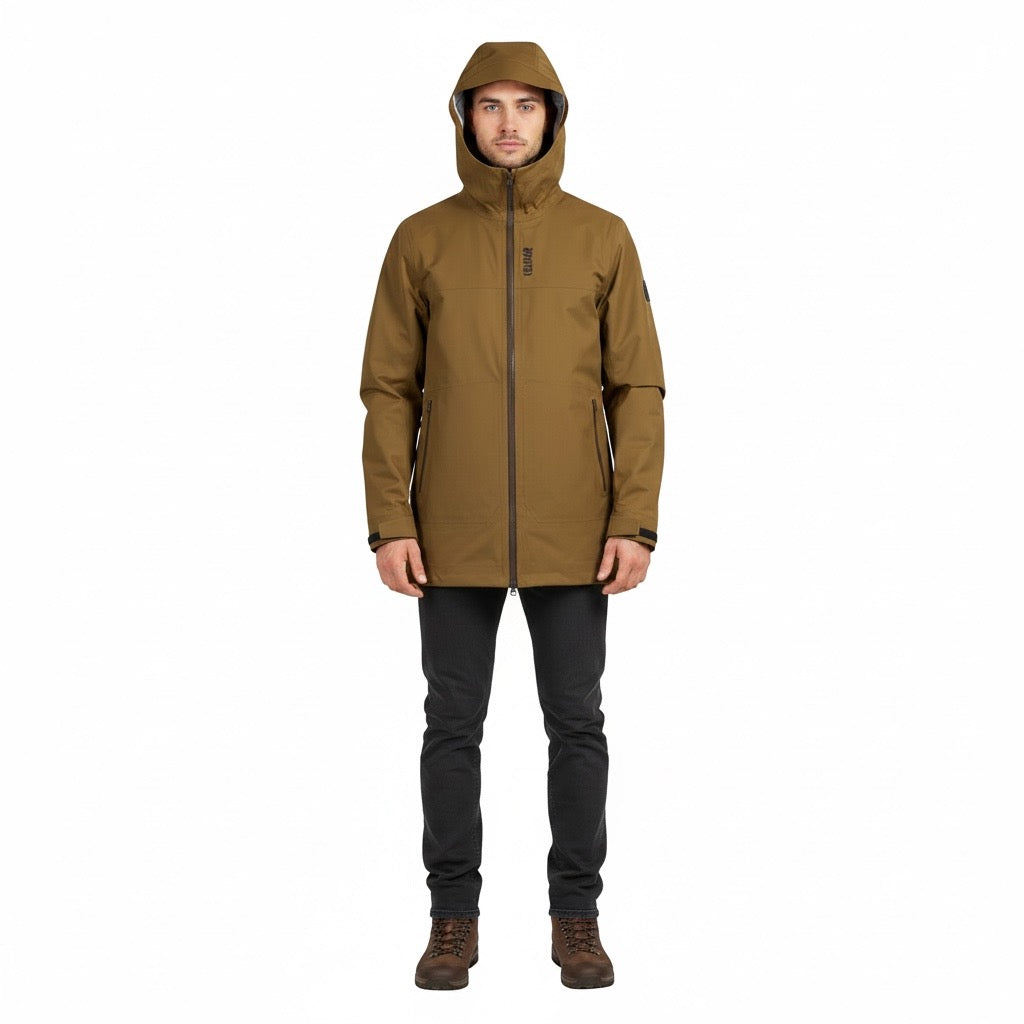 COLMAR - Impermeabile Uomo Leggero Antipioggia e Antivento - Verde Oliva