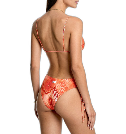 Bikini Donna Me fui Triangolo con Slip Regolabile Coprente Fantasia SW0340-X12