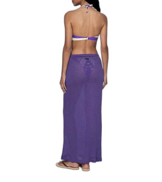 Gonna lunga Donna Me fui Viola SW0526-PR