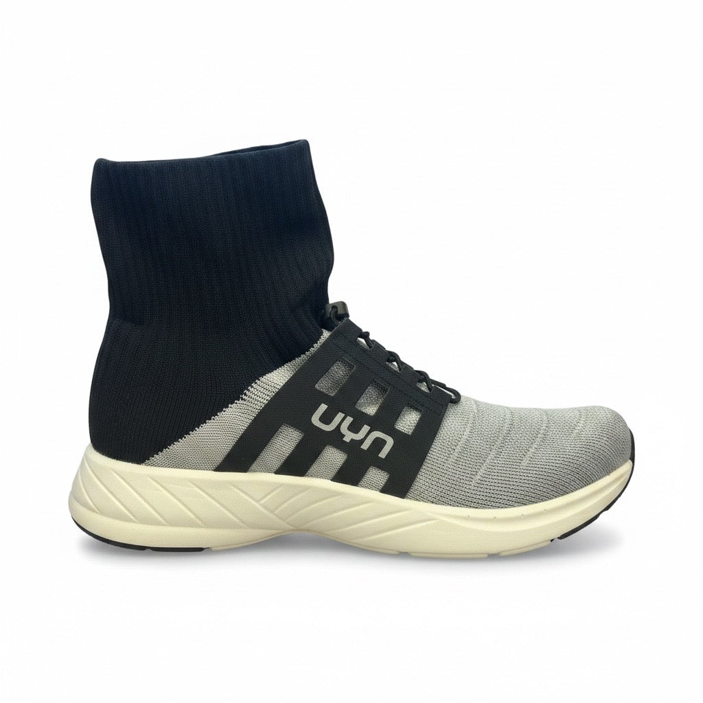 Sneakers a calza UYN - Grigio/Nero