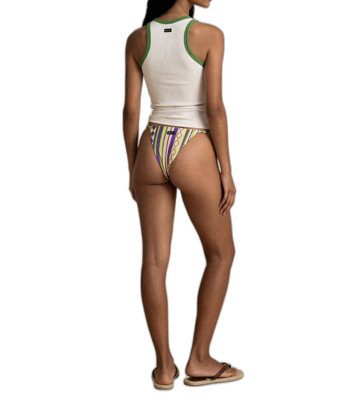 Canotta Donna Me Fui Beige SW0657-BG
