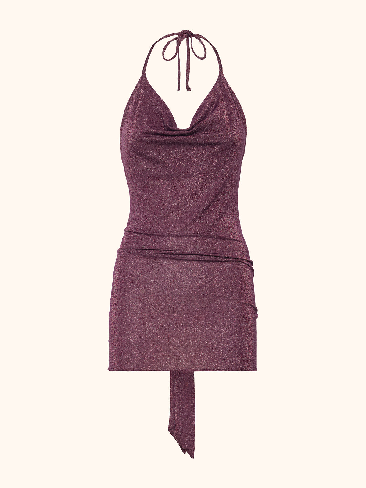 Vestito corto Donna Me fui Bordeaux SW0238-BD