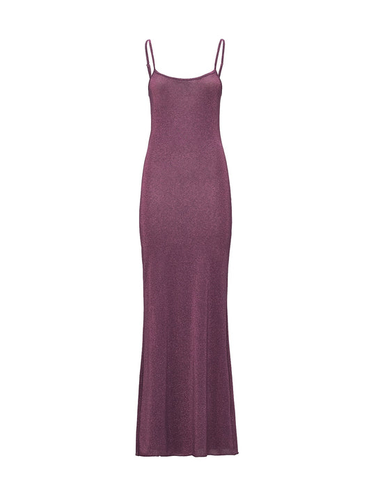 Vestito Lungo Donna Me Fui Bordeaux SW0239-BD