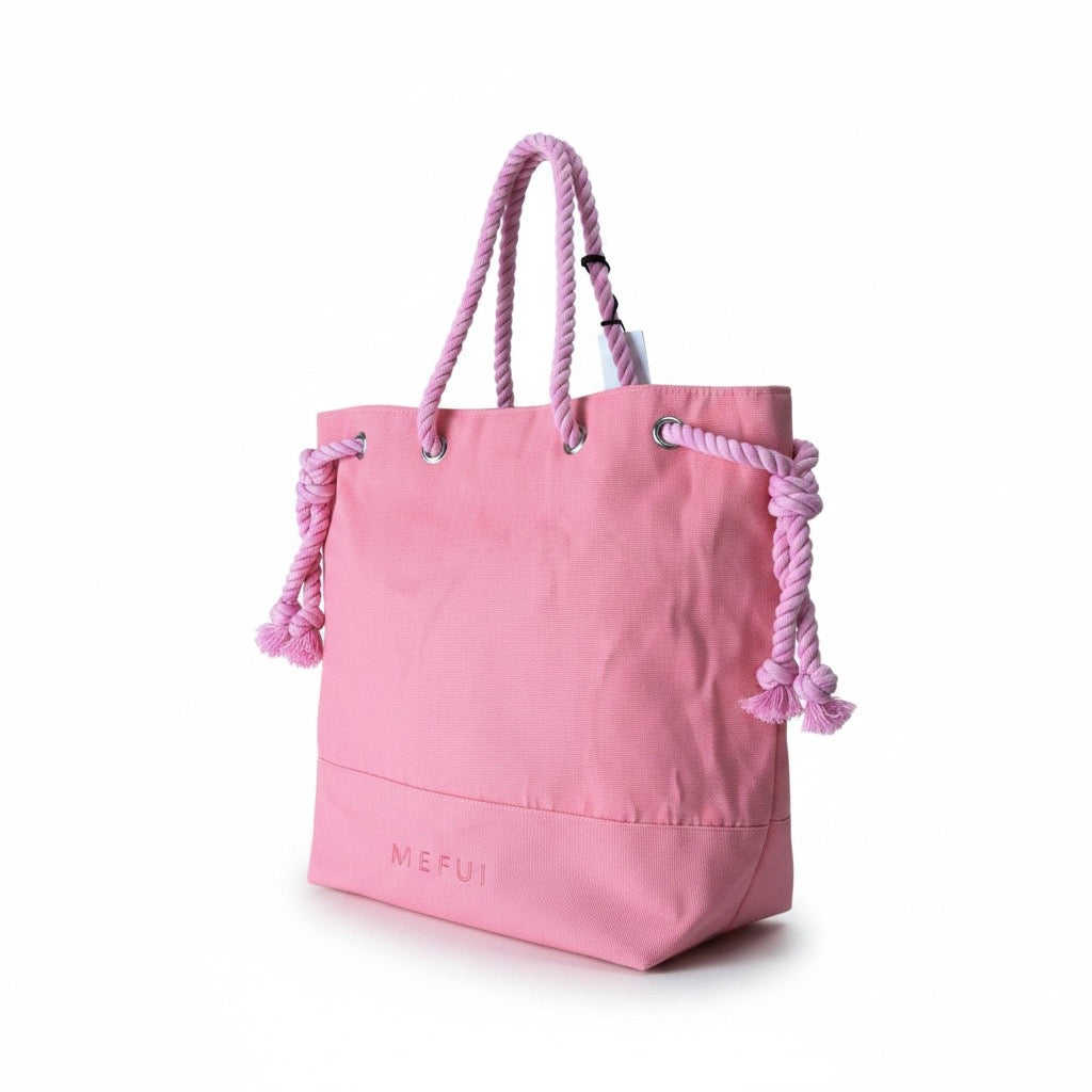 ME FUI Borsa in Tessuto XL Rosa