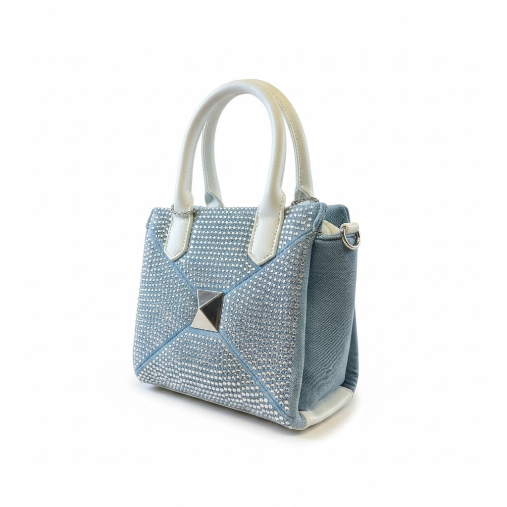 Alex Max Borsetta con Strass Jeans