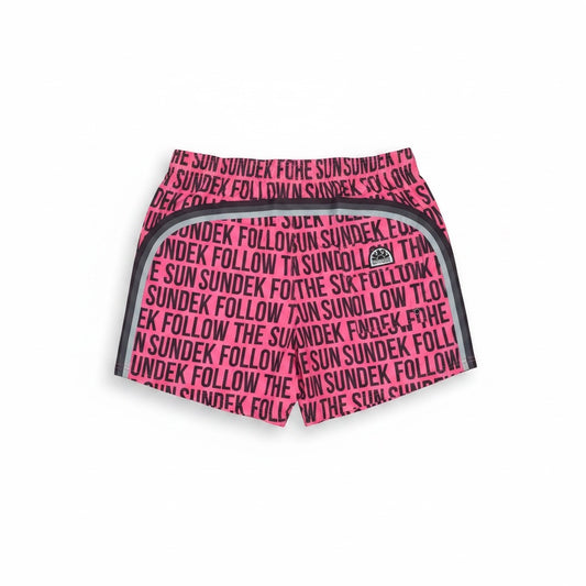 Sundek Boxer Mare Rosa Stampa Lettering XXL