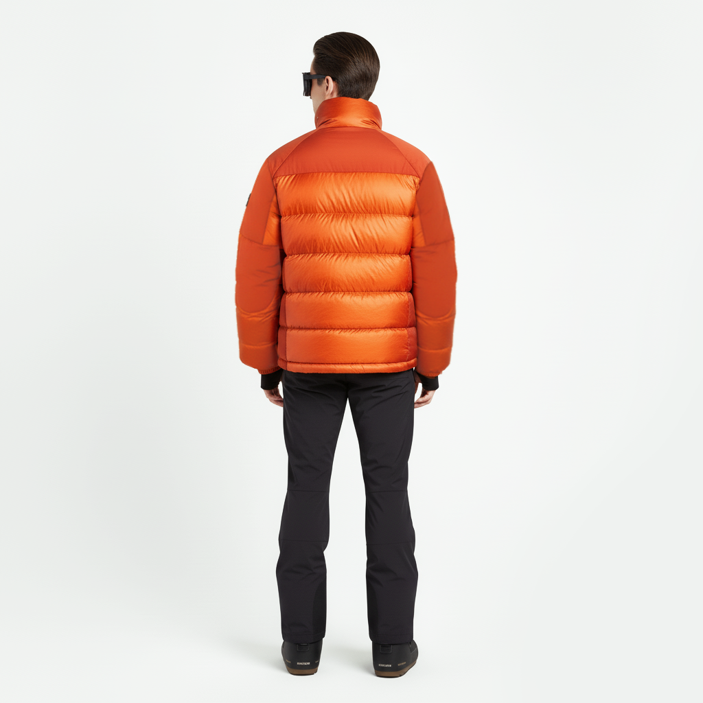 COLMAR Piumino tecnico uomo arancione