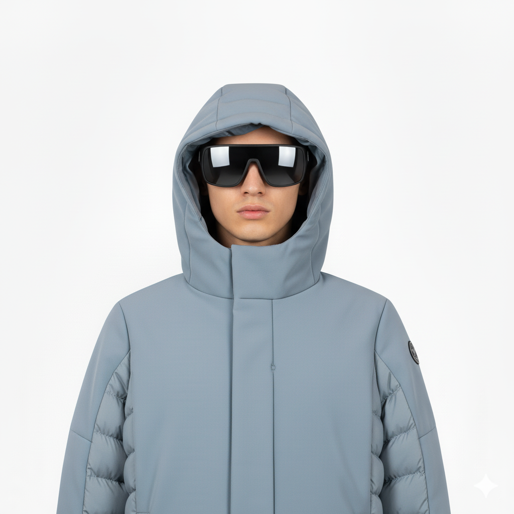 COLMAR lungo celeste uomo