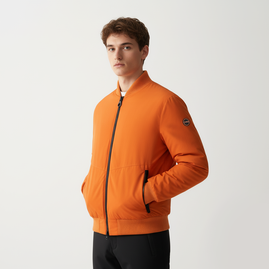 COLMAR Bomber uomo arancione mid-season