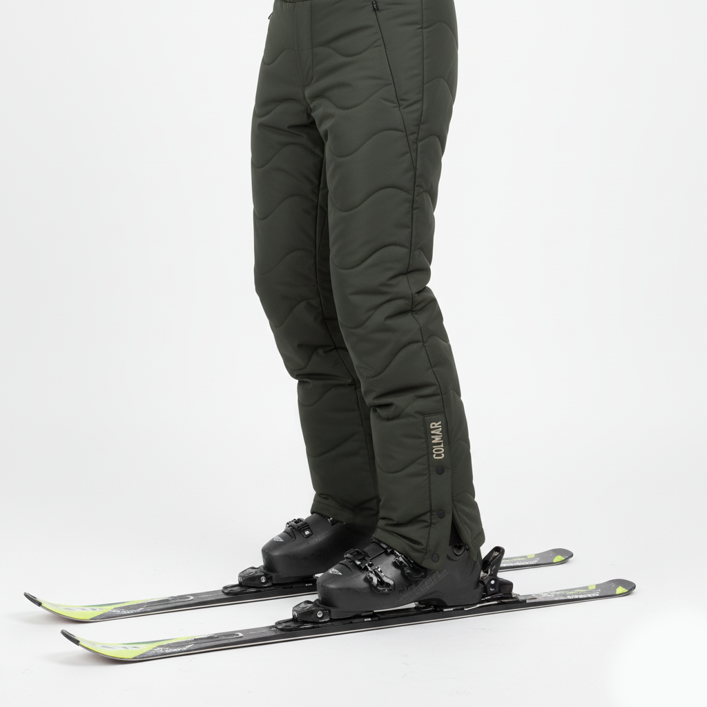 COLMAR Completo da sci uomo (giacca lime + pantaloni verdi)