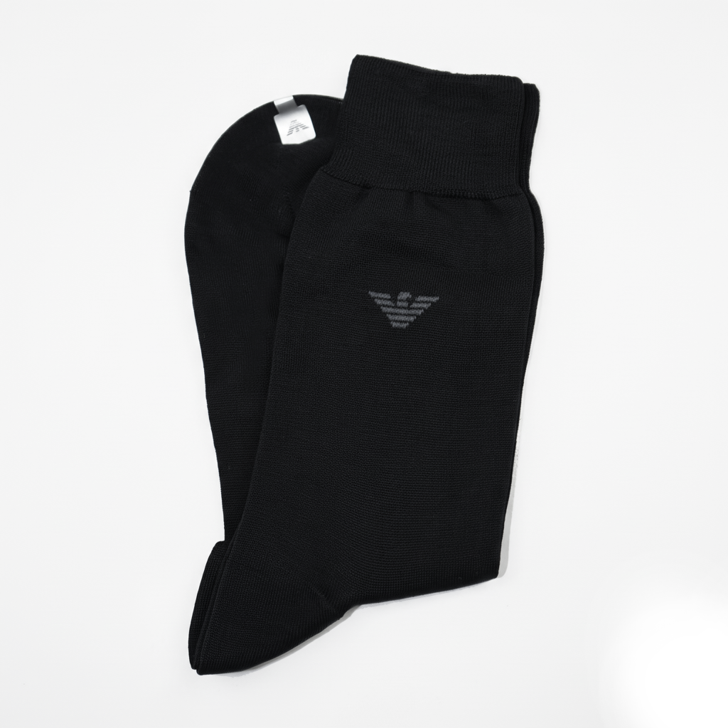 Calze Emporio Armani nero con logo