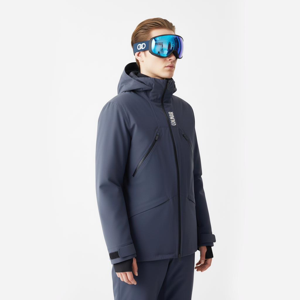 COLMAR Giacca tecnica SCI guscio blu con Piumino interno (2-in-1)