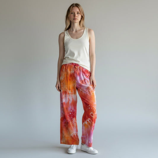 Mefui Pantaloni Rosa Taglia 8