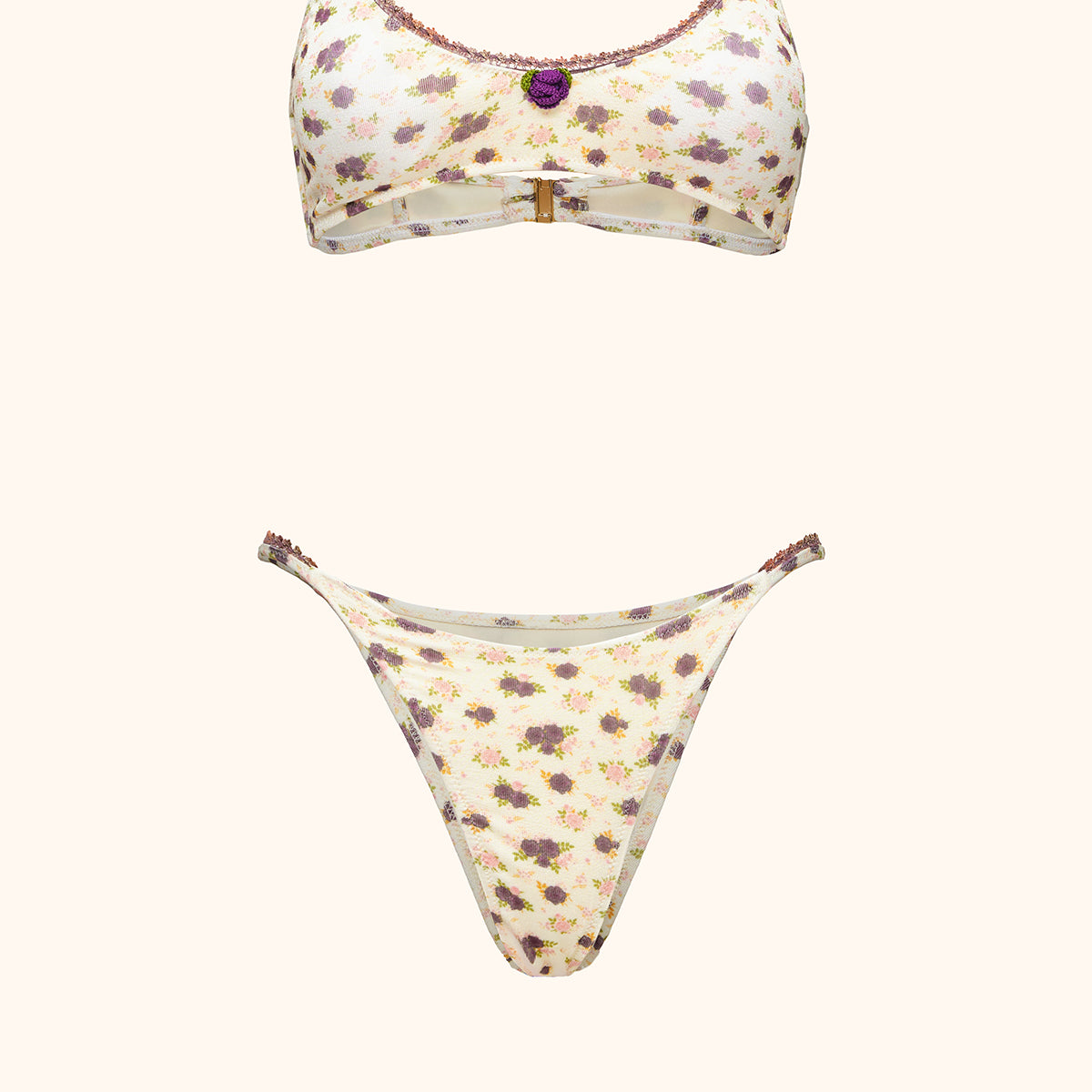 Bikini Donna Me fui Top con Slip fisso Fantasia SW0201-X01