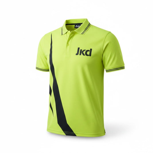 Jaked Polo Tecnica Verde Fluo Taglia XS