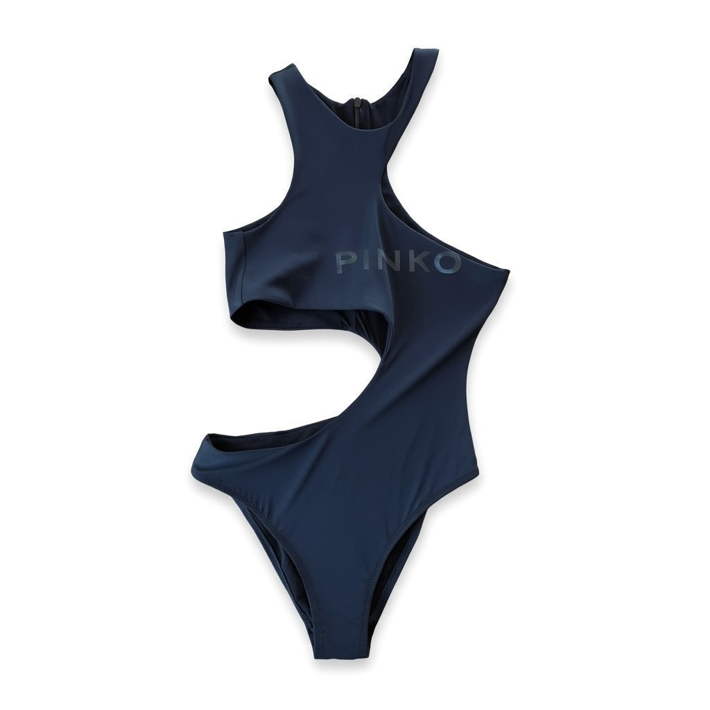 Pinko Costume Nero con Spacco Taglia S