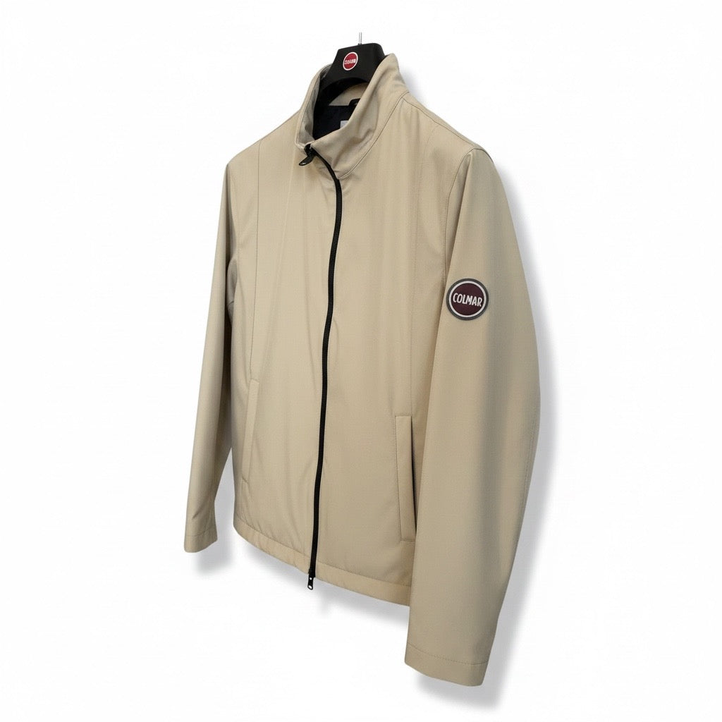 COLMAR - Giubbino Uomo Tela Leggera Liscia con Tasche Laterali - Beige