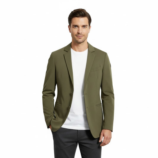 COLMAR - Giacca Elegante Uomo in Tessuto Tecnico - Verde Oliva
