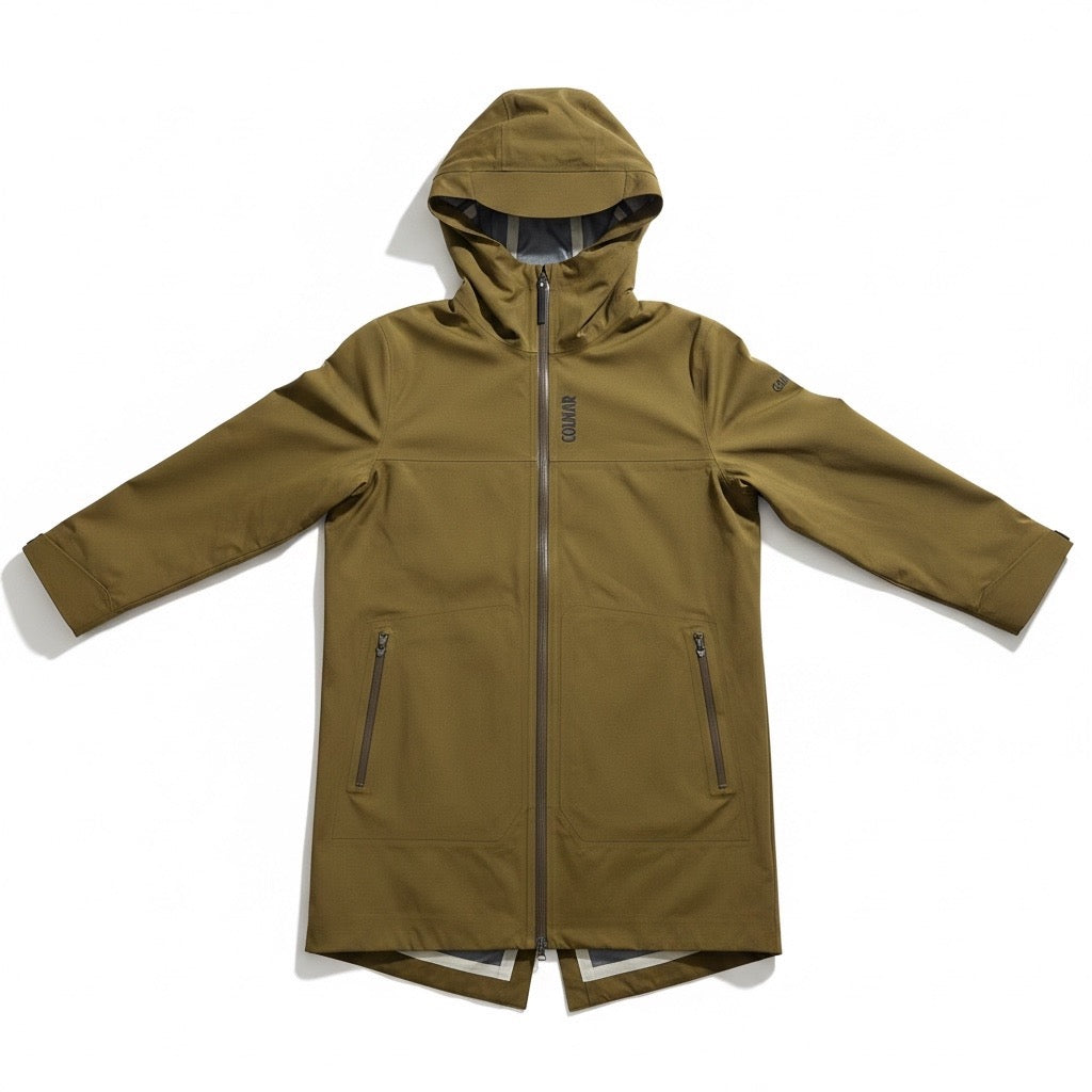 COLMAR - Impermeabile Uomo Leggero Antipioggia e Antivento - Verde Oliva