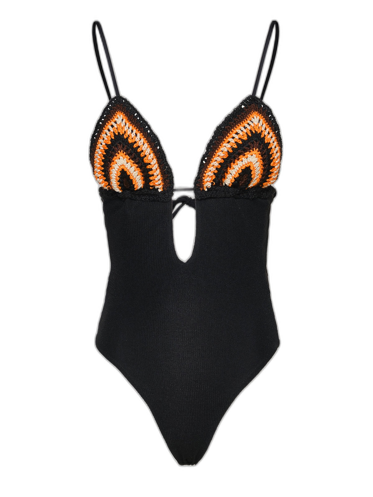 Monokini Donna Me fui Nero SW0503-BK