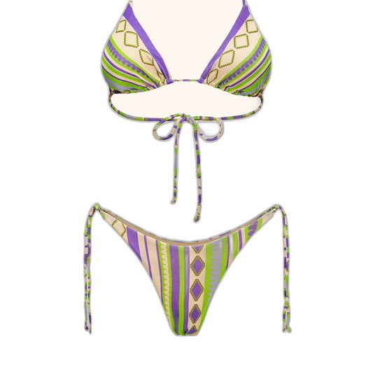 Bikini Donna Me fui Triangolo con Slip Perizoma Fantasia SW0520-X34