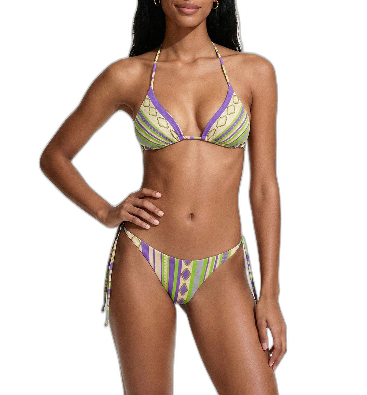 Bikini Donna Me fui Triangolo con Slip Perizoma Fantasia SW0520-X34