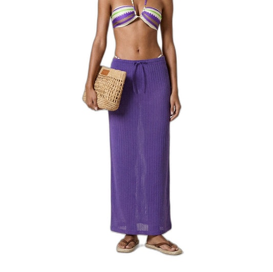 Gonna lunga Donna Me fui Viola SW0526-PR