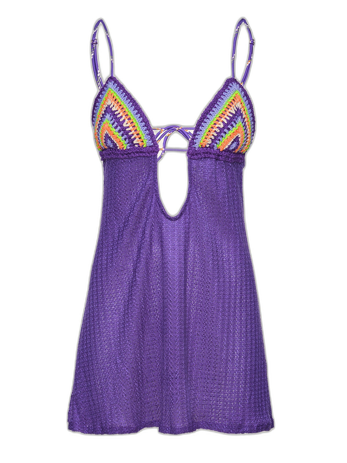 Vestito corto Donna Me fui Viola SW0506-PR