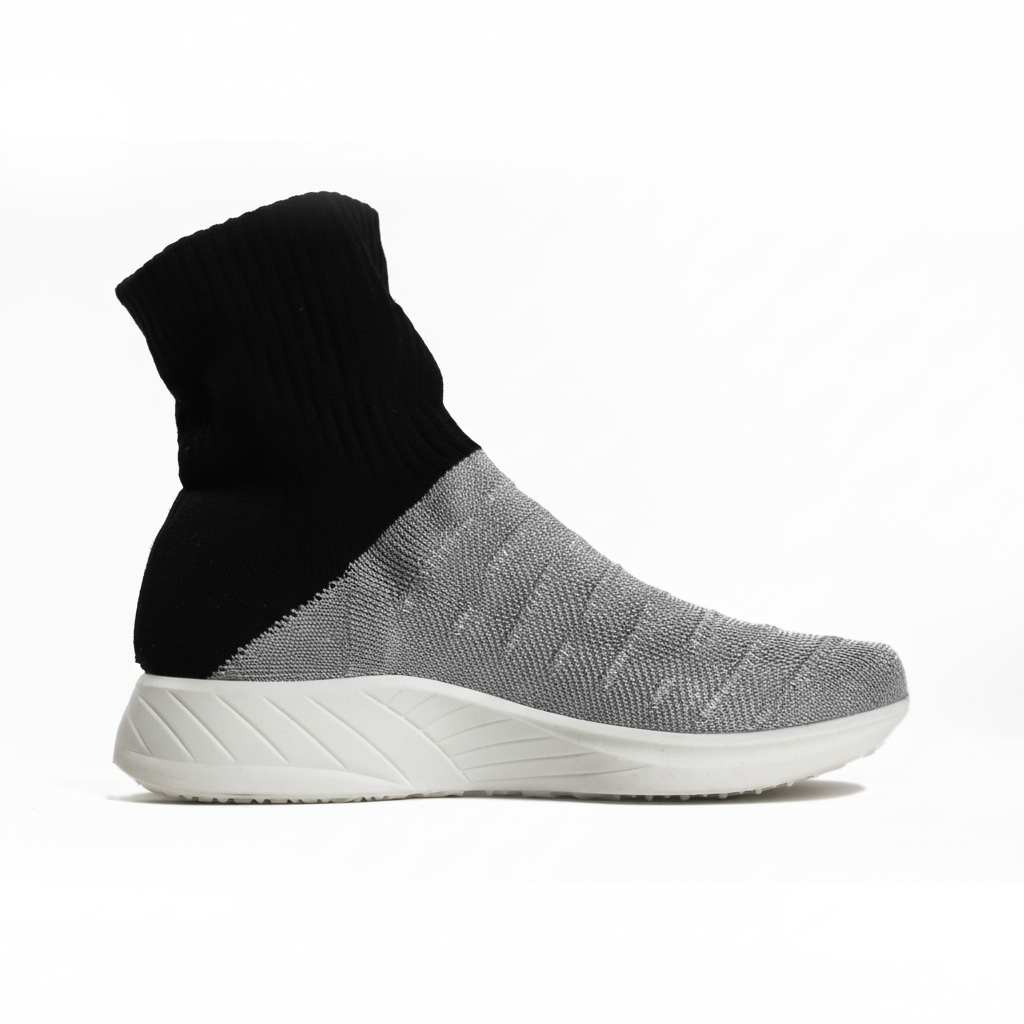 Sneaker calza UYN grigio/nero