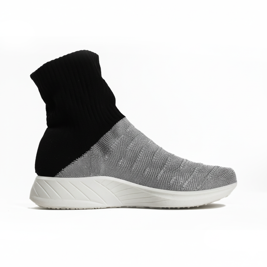 Sneaker calza UYN grigio/nero