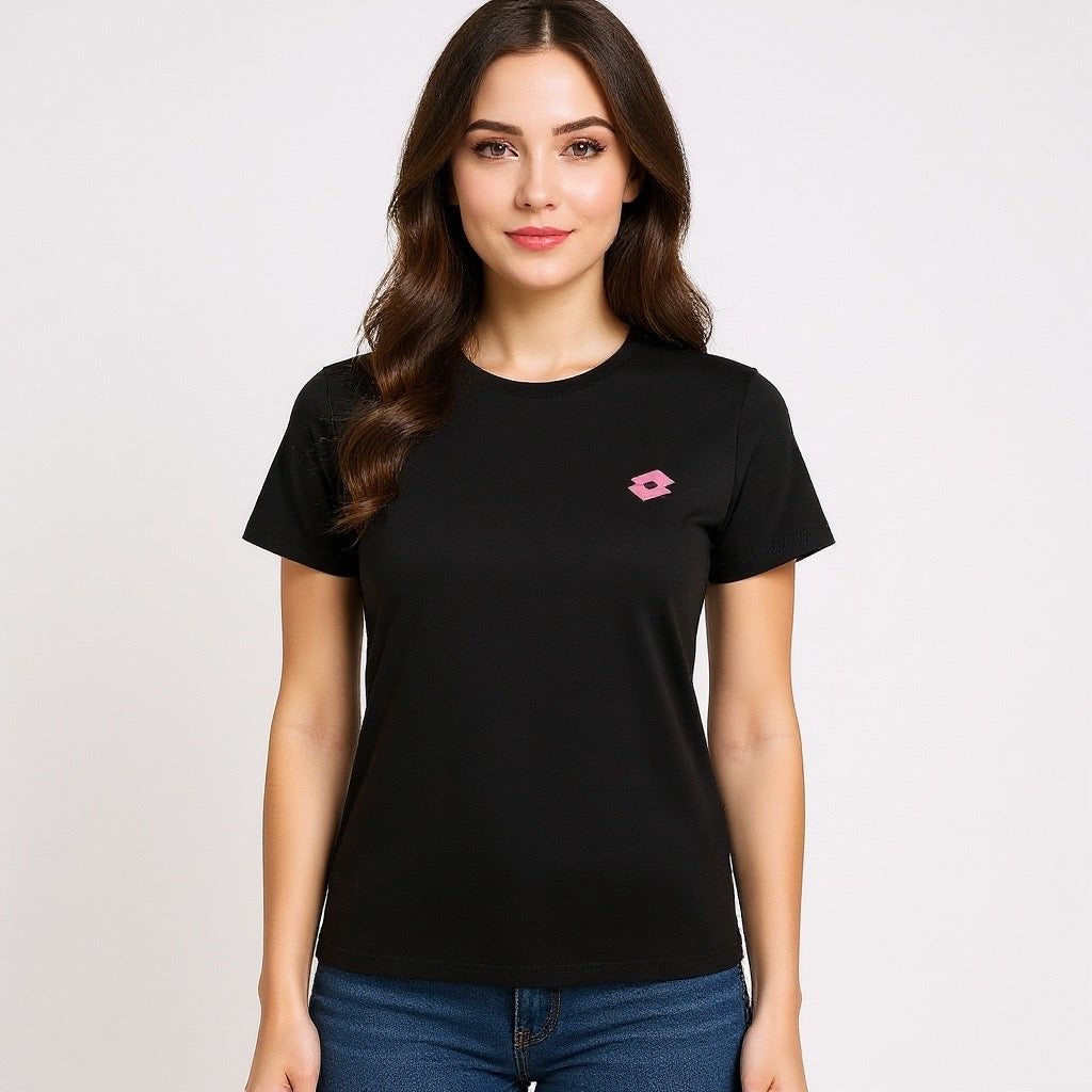 Lotto T-Shirt Nero Modello