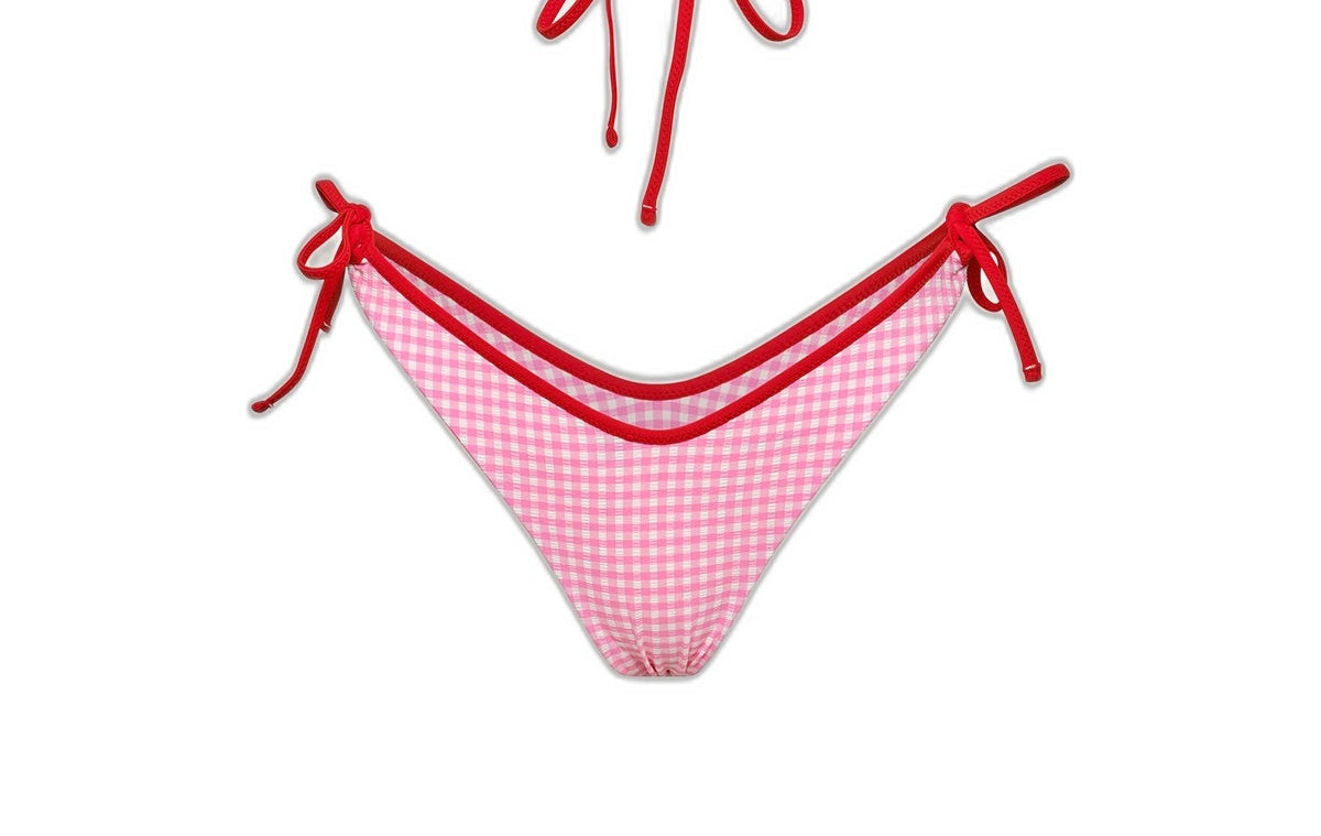 Bikini Donna Reverse Me Fui Top Regolabile con Slip Americano fisso Fantasia SW0321-X13